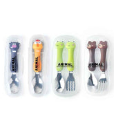 🧊Adorable Animal Cutlery Set – Make Mealtimes Fun & Easy for Little Ones! - ThiGui